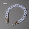 Woman Handbag Accessory Chain Detachable Replacement White Transparent Strap Women Shoulder DIY Resin Bag Cute Chain