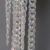 Woman Handbag Accessory Parts Chain Light Transparent Acrylic Resin Chain  Strap Women Shoulder Clutch Chain