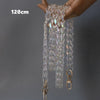 Woman Handbag Accessory Parts Chain Light Transparent Acrylic Resin Chain  Strap Women Shoulder Clutch Chain