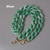 Woman Handbag Accessory Parts Cute Chain Green Acrylic Resin Chain  Strap Women Shoulder Clutch Handle Chain