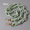 Woman Handbag Accessory Parts Cute Chain Green Acrylic Resin Chain  Strap Women Shoulder Clutch Handle Chain