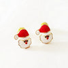 New Fashion Women Santa Claus Snowman lovely Tree Bell Christmas Jewelry Christmas Earring For Women Gifts EH043