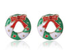 New Fashion Women Santa Claus Snowman lovely Tree Bell Christmas Jewelry Christmas Earring For Women Gifts EH043
