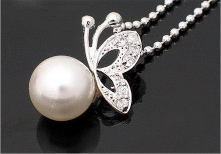 New Fashion imitation pearl jewelry Fashion jewellery settings, Pendant,Free necklace Vintage Jewelry