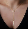 New Fashion womens vintage long necklace jewelry silver gold simple feather pendant necklaces colar Jewelry gifts drop shipping