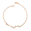 New Fine Jewelry Real Solid 925 Sterling Silver Bracelet Fine Jewelry for Women Unique Seven Stars 3 color Bracelet Wholesale