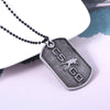Game CSGO Engraving Letter CSGO Tag Necklace Counter-Strike Elite Global Offensive T / CT camp Necklace For Man Jewelry