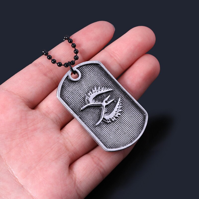 Game CSGO Engraving Letter CSGO Tag Necklace Counter-Strike Elite Global Offensive T / CT camp Necklace For Man Jewelry