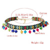 Handmade Bohemian Choker Necklaces Ball Colorful Pompoms Pendants Necklaces Statement Charm Colorful Necklace Party Gift
