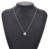 Temperament Popular  Snowflake Pendant Necklace Female Jewelry Anniversary Gift Girl