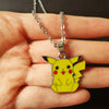 Japan Cartoon Animals Pendant Necklace For Little Girls Metal Silver Color Chain Enamel Children's Necklaces &amp; Pendants 1013