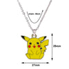 Japan Cartoon Animals Pendant Necklace For Little Girls Metal Silver Color Chain Enamel Children's Necklaces &amp; Pendants 1013