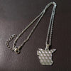 Japan Cartoon Animals Pendant Necklace For Little Girls Metal Silver Color Chain Enamel Children's Necklaces &amp; Pendants 1013