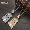 Jesus Bling Bling Micro pave Hip Hop Iced out Brass Pendant with CZ Mens Necklace  Jewelry CN382