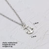 Jewelry Rudder Anchor Pendant Couple Necklace Vintage Choker Stainless Steel Women's Clothing With