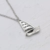 Jewelry Rudder Anchor Pendant Couple Necklace Vintage Choker Stainless Steel Women's Clothing With