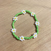 Korean Bead Daisy Flower Bracelet For Women  Bohemian Summer Colorful Lovely Charm Stretch Bangle Party Gift