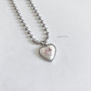 Korean Cute Peach Heart Shape Cow Rabbit Pendant Necklaces for Women Girlfriend Gift Jewelry Lovely Beads Chains Y2K