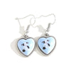 Korean Cute Peach Heart Shape Cow Rabbit Pendant Necklaces for Women Girlfriend Gift Jewelry Lovely Beads Chains Y2K