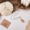 Korean Plush Bear Sweater Chain Autumn And Winter Long Necklace For Female Clavicle Pendant High-End Neck Accessories