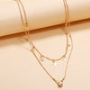 Kpop Punk Star Crystal Choker Necklace Jewelry 2021 Double Layer Women Boho Neck Chain Pendant And Necklaces Collar For Girl