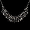Jewelry vintage Black Balls Crystal Necklace. Charm collar statement choker necklaces & pendants for women #N068