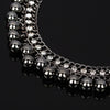 Jewelry vintage Black Balls Crystal Necklace. Charm collar statement choker necklaces & pendants for women #N068