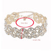 Rhinestone Party Choker Bling Crystal Gem Collar Chokers Necklace Women Chunky Maxi Statement Necklace Jewelry