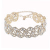 Rhinestone Party Choker Bling Crystal Gem Collar Chokers Necklace Women Chunky Maxi Statement Necklace Jewelry