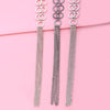 Sweater Body Necklace For Women Long Chain stainless steel Silvery Simple Design Necklaces Wedding Party Jewelry 2022