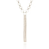 Sweater Body Necklace For Women Long Chain stainless steel Silvery Simple Design Necklaces Wedding Party Jewelry 2022
