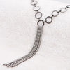 Sweater Body Necklace For Women Long Chain stainless steel Silvery Simple Design Necklaces Wedding Party Jewelry 2022