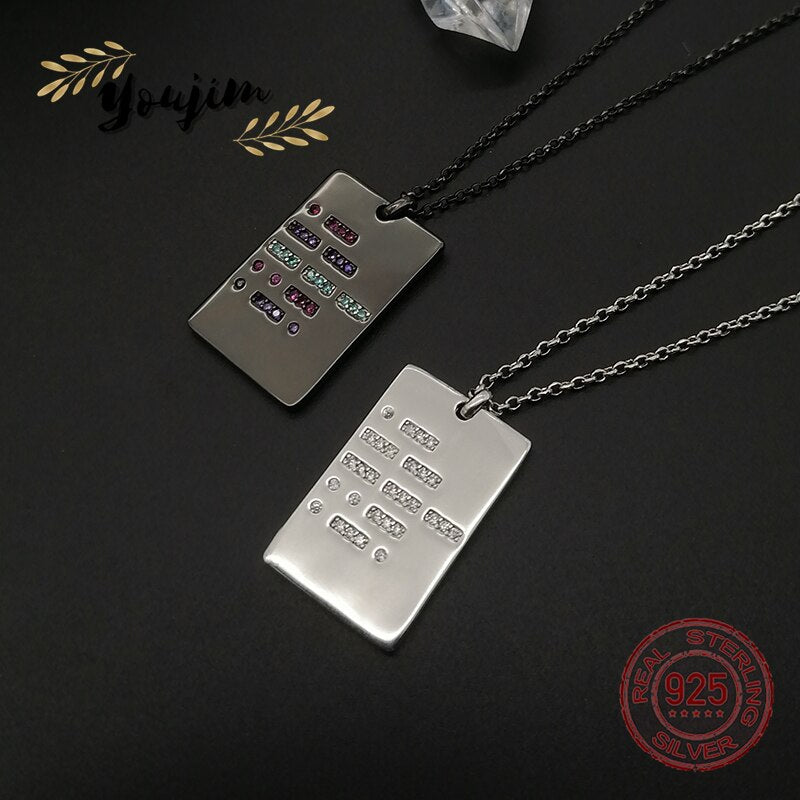 Women Shiny Zircon 925 Silver Adjustable Necklace Elegant  Jewelry Monaco Boutique Gift