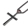 Metal Gold-Plated Sports Baseball Bat Religious Cross Pendant Necklace For Men and Women's Necklaces Sliding Metal Necklace