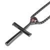 Metal Gold-Plated Sports Baseball Bat Religious Cross Pendant Necklace For Men and Women's Necklaces Sliding Metal Necklace