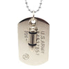 Military Bullet Dog Tag Pendant Necklace For Men USA Army Military Soldier Gold Black Silver Color Necklaces Males Jewelry