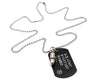 Military Bullet Dog Tag Pendant Necklace For Men USA Army Military Soldier Gold Black Silver Color Necklaces Males Jewelry