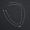 Multi Layer Tiny Small Heart Moon Choker Necklace for Women Gold Color Short  Chain Pendant Collar Necklace Jewelry Gift