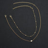 Multi Layer Tiny Small Heart Moon Choker Necklace for Women Gold Color Short  Chain Pendant Collar Necklace Jewelry Gift