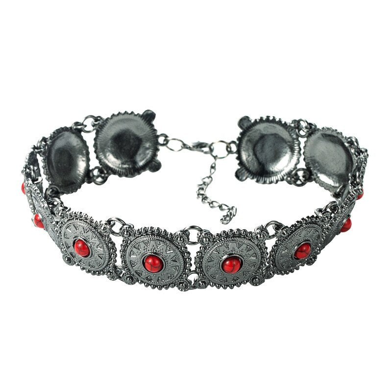 Necklace Boho Natural Stone Choker Necklace For Women Vintage Bohemia Necklace Jewelry Ethnic Accessories Gift