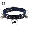 PU Leather Multilayer Bells Choker Necklace Women Chocker Necklaces Statement Jewelry Wedding Bride Necklace Jewelry Gift