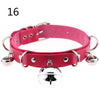PU Leather Multilayer Bells Choker Necklace Women Chocker Necklaces Statement Jewelry Wedding Bride Necklace Jewelry Gift