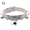 PU Leather Multilayer Bells Choker Necklace Women Chocker Necklaces Statement Jewelry Wedding Bride Necklace Jewelry Gift