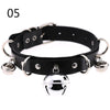 PU Leather Multilayer Bells Choker Necklace Women Chocker Necklaces Statement Jewelry Wedding Bride Necklace Jewelry Gift