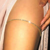 Personality Woman Body Chain Rhinestone Chain Sexy Thigh Chain for Woman Party Jewelry European Accessories