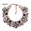 Personality Necklace Women's Time Jewelry Full of Diamonds Exaggerated  Women's Jewelry Clothing Accessories Choker