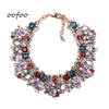 Personality Necklace Women's Time Jewelry Full of Diamonds Exaggerated  Women's Jewelry Clothing Accessories Choker
