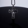 Personality Religious Christian Pendant Necklace for Men Crown of Thorns Jesus Cross Necklace Pendant Accessories Jewelry
