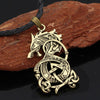 Personality Retro Viking Dragon Pendant Necklace for Men's Sliding Animal Hanging Necklace Accessories Party Gift