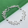Popular brands 925 sterling silver classic Beads Bracelets for women party Wedding accessories Jewelry Holiday gifts